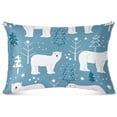 thumbnail image 2 of GZHJMY Polar Bear Queen Pillowcase Super Soft Cozy Plush Pillow Case with Zipper for Sofa Bed Couch, 20 x 30 Inch, 2 of 7