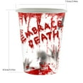 thumbnail image 3 of Ramiter Atmosphere Party Decoration Handprint Paper Plates Tablecloth Disposable Party Tableware Set, 3 of 4