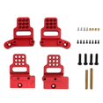 thumbnail image 1 of RC Shock Mount Aluminium Alloy Shock Bracket Multi Holes Easy Installation for Traxxas TRX4M 1/18 RC Car Red, 1 of 1