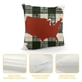 thumbnail image 4 of PHYHOO Home Quote Creative Pattern Design Pillow Covers Black Red Buffalo Checkers Background Super Soft Decorative Cushion Cover Pillowcase White, 4 of 5