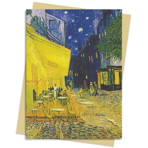 CafÃ© Terrace (Van Gogh) Greeting Card: Pack of 6 (Greeting Cards)