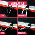 thumbnail image 3 of Paquete de 6 amarres con anilla en D,accesorios resistentes para Jeep Wrangler para modelos 4xe, JL, JT, JK, TJ YJ LJ 1995-2022, se adapta a la cubierta de carga, 3 of 5