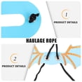 thumbnail image 5 of WHAMVOX 5Ud Reptile Adjustable Leash Azul De Cuero Para Y Cómodo De Mascotas Pequeñas, 5 of 5