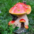 thumbnail image 4 of Cute Unique Artificial Mushroom Decor Resin Craft Statue Bonsai Landscape Decoration Ornament, 4 of 6