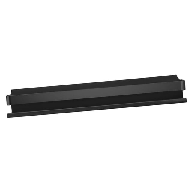 Estantes flotantes de acero inoxidable perfecl soporte multiusos negro 50cm