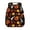 Basketball Flame Print, variant on Angel Cat Pastel Galaxy 13.5 Inch Kids Backpack Water Repellent Multi Compartments Lightweight Padded Adjustable Straps Breathable Sturdy School Bookbag for Girls Boys Preschool Elementary