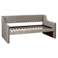 thumbnail image 2 of Hillsdale Furniture Jaylen Upholstered Twin Daybed, Silver Gray, 2 of 4