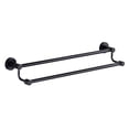 thumbnail image 1 of Black Towel Holder Hanger For Bathroom Use 50x13.5x12.2cm Easy Installation 1Pack, 1 of 1
