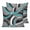 Turquoise, variant on 18x18 Pillow Covers Set of 2, Grey Geometric Throw Pillow Covers Decorative Couch Cushion Case, Modern Abstract Black White Red Striped Microfiber Square Pillowcases for Bedroom Car Living Room