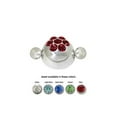 thumbnail image 5 of Surgical Steel Nipple Shield 14G Straight Barbell with Cap Design, 5 of 6