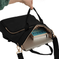 thumbnail image 4 of Bolsa Mochila de Mujer Convertible 3 en 1 LuckyLy, Modelo Amaya negro UNITALLA, 4 of 8