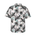 thumbnail image 3 of Haiem Hawaii Palms Printed Hawaiian Shirt for Men - Men’s Casual Beach Summer Shirts - Stretch Fabric with Modern Fit-XX-Large, 3 of 9