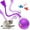 Purple, variant on JDMEOPD Speed 2.0 Tail Interactive Cat Toys for Indoor Cats – Smart Motion-Activated Rolling Ball with Tail, Chirping Sounds, and USB Rechargeable Design for Enrichment & Exercise(Purple)