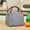 Black BK, variant on Gecau Lunch Bag For Women Men High-capacity Aluminium Foil Insulated Reusable Lunch Tote Lunch Box Leakproof Lunch Tote Bags For Work Office Picnic Or Travel Novelty Red 10x8 I