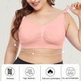 thumbnail image 3 of La ropa interior del sujetador de lactancia con abertura frontal reúne el sujetador de lactancia anti-flacidez después del parto,Pink, 3 of 6