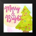 thumbnail image 2 of Bailey, Ann 15x15 Black Modern Framed Museum Art Print Titled - Merry and Bright, 2 of 5