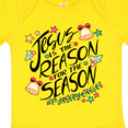 thumbnail image 4 of Inktastic Jesus is the Reason for the Season Christmas Bells and Stars Boys or Girls Baby Bodysuit, 4 of 5