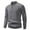Grey, variant on Men's Fall Winter Sweater,Stand Collar Half Zip Sweater Coat Winter Knit Pullover Soft Warm Lined Long Sleeve Casual Outwear Comfortable