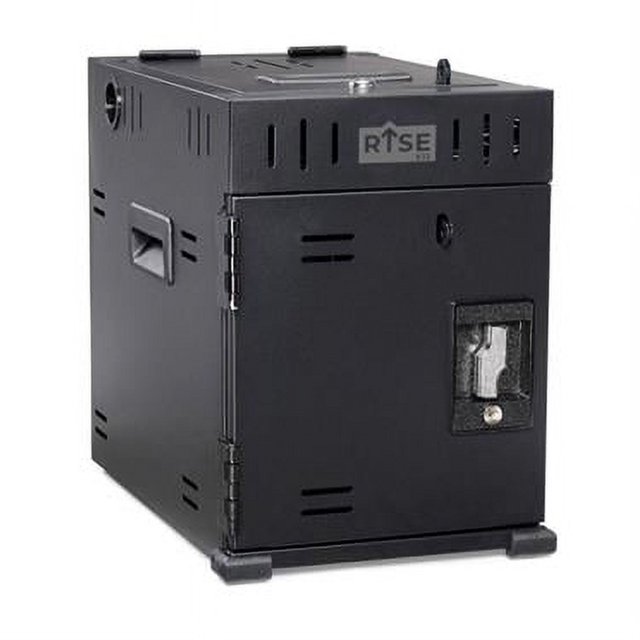 Rise K12 RKC06G1 C06 6-Unit Charging Cabinet, Black