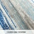 thumbnail image 5 of Suelur Small Rugs 2x3 Modern Abstract Area Rugs Entryway Rug Indoor Washable Rug Blue Rugs Non-Slip Soft Print Throw Rugs for Entrance Bedroom, 5 of 9