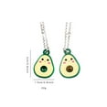 thumbnail image 4 of Best Friend Necklace for 2 Avocado Matching Necklaces Friendship Necklace Jewelry Gift, 4 of 5