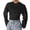 Black, variant on Men T Shirts Designer Minimalist High Neck Turtleneck Shirt French Fit Slim Long Sleeve Drape Collar Tee Top