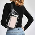 thumbnail image 3 of Women Transparent Waist Pack Belt Bag Travel Hip Bum Small Purse Chest, 3 of 8