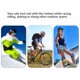 thumbnail image 5 of Casco de motocicleta con gafas Equipo de ciclismo de bicicleta de seguridad para Scooter Tourings Sp Lixada Protector, 5 of 7