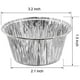 thumbnail image 4 of Papel de Aluminio Ramekin Papel de Aluminio Vaso de Papel Paquete de 300 Vasos Desechables de Papel de Aluminio Ramekin para Hornear, 4 of 5