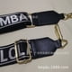 thumbnail image 4 of Bandolera BIM Española Accesorios Letras jacquard Bandolera ancha BA Y LOLA Correa hebilla gancho grande, 4 of 5