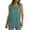 Green, variant on Wyobmus Womens Summer Tank Tops Plus Size Tops Sleeveless Tops Ribbed Trim Loose Round Neck Curved Hem Going Out Shirt Blouse S-5X Beige