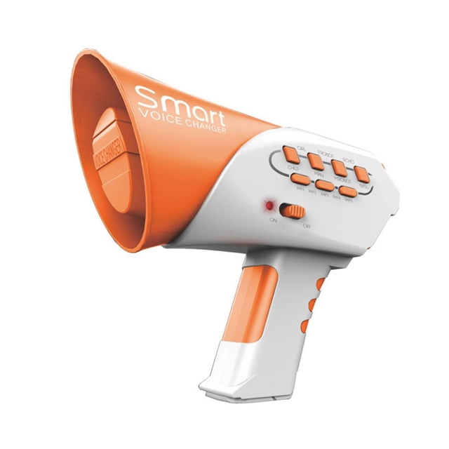 Novelty Toy For Kids Multi Tone Voice Changing Speaker Toy Smart Electric Handheld Voice