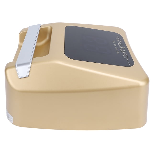 Lámpara De Esmalte De Uñas LED, Secador De Curado Rápido Con Cuentas De Lámpara De 36 Piezas, Lámpara De Uñas LED Sensor Inteligente Dorado Secador De Uñas De
