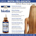 thumbnail image 4 of Difeel Biotin Follicle Boost Scalp Serum 4 oz., 4 of 9
