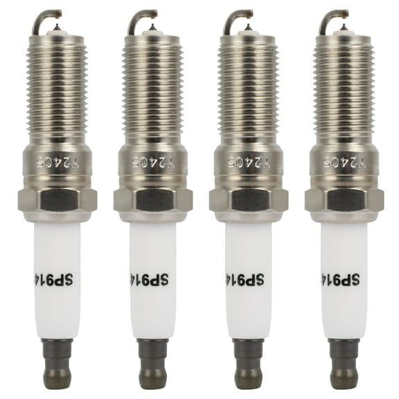 SCITOO Platinum Iridium Spark Plugs 91418 for Chevrolet Malibu, Colorado, HHR, Cobalt & for GMC Canyon & for Isuzu i-280/290 & for Pontiac G5, G6, Grand Am, Pursuit, Solstice & for Saturn Pack of 4