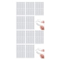 thumbnail image 4 of Decodeary 50piece Wall Protector Door Bumper For Easy Installation Durable Silicone Buffer 2Set, 4 of 6