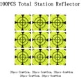thumbnail image 1 of Lefu 100PCS Total Station Reflective Aiming Target Sticker Measuring Phosphor 60-20mm, 1 of 5
