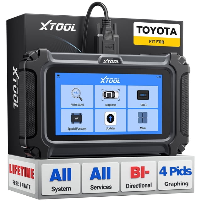 Escáner OBD2 XTOOL IP500 para Toyota, Lexus y Scion, diagnóstico completo de todos los sistemas