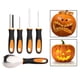 thumbnail image 5 of Kit profesional para tallar calabazas de Halloween, juego de herramientas para tallar calabazas para niños y adultos, para decoraciones de linternas p 5 piezas sin bolsa Baoblaze Plantillas para tallar calabazas, 5 of 8