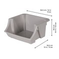 thumbnail image 4 of Neatfreak Kids empilable bac de rangement, Paquet de 2, 4 of 8