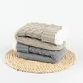 thumbnail image 4 of Cozy Fleece Lined Socks for Women - Thermal Fuzzy Winter Socks with Non-Skid Soles, 4 of 6