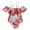 Flower, variant on Xinhuaya Girl One Piece Swimsuit Beach Swimwear Ruffle Off Shoulder Bathing Suit 8-12 Years