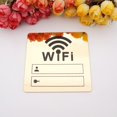 thumbnail image 4 of Bobasndm WiFi Hotspot Signage Strong Sticky  Public Shop WiFi Password Sticker Reusable Practical for Home, 4 of 7