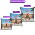 thumbnail image 3 of Merry Christmas Woofmas Xmas Noel Chinese Shar-Pei Elf Candy Cane Snow Pillowcase Double Sided Dog Lover Pillow Case Covers - 13017, 3 of 3