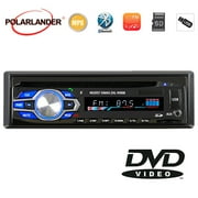 Stereo Automotive Radio 1 Din Bluetooth TFT HD DVD VCD CD Player Handsfree USB SD AUX-IN FM MP3 MP4 Multimedia Car Audio 12V