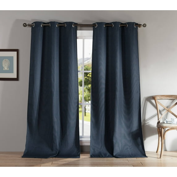 Montgomery Solid Blackout Curtain Set