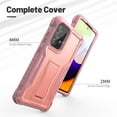 thumbnail image 5 of ExoGuard For Samsung Galaxy A52 Case, Phone Case with Screen Protector and Kickstand (Pink), 5 of 8