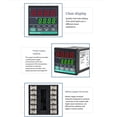 thumbnail image 4 of Self Tuning Control Thermostat Ch102 Relayssr 2 Alarm Pid Temperature Control, 4 of 7