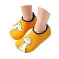 thumbnail image 4 of Gyujnb Dinosaur Pull on Water Shoes Elastic Composition Flat Sole Lightweight Outdoor Footwear (Little Girls, Big Girls),25, 4 of 5
