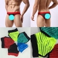 thumbnail image 4 of Ropa interior para hombres Tangas con bolsa abultada de tiro bajo Calzoncillos transparentes Zulema Ropa interior para hombre, 4 of 8